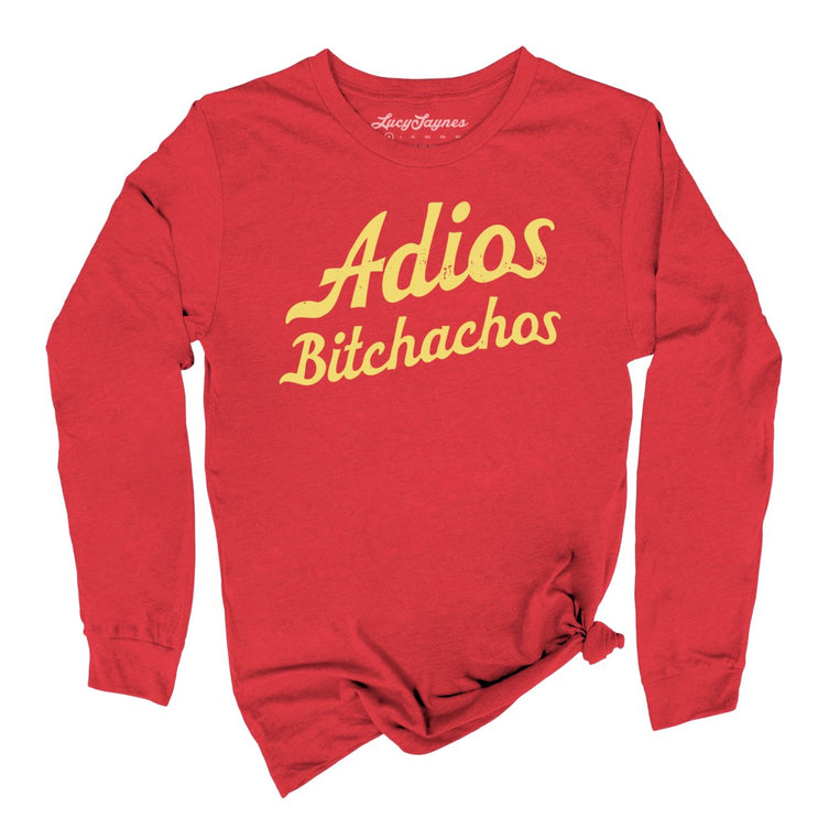 Adios Bitchachos Graphic Long Sleeve Tee