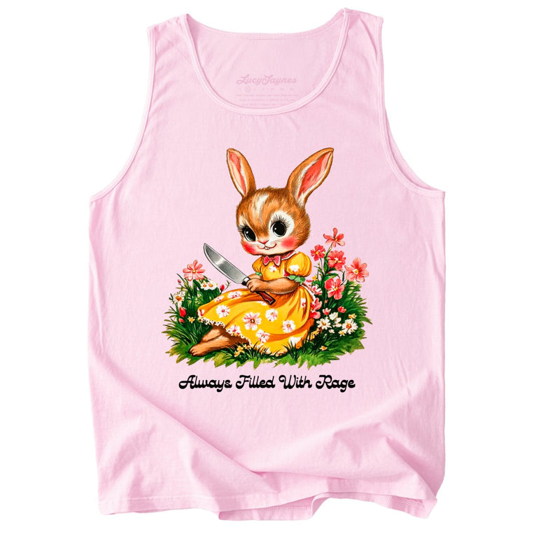 Always Filled With Rage Comfort Colors Graphic Tank Top