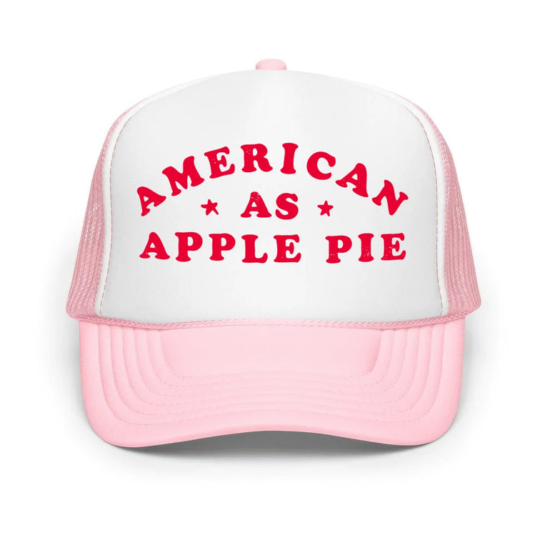 American As Apple Pie Classic Foam Trucker Hat