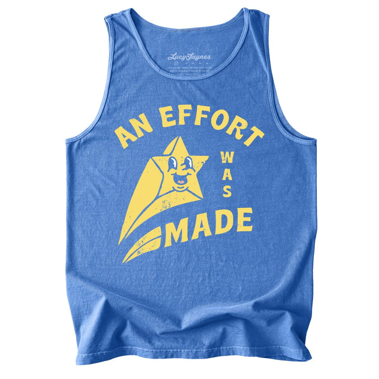 An Effort Was Made Comfort Colors Graphic Tank Top