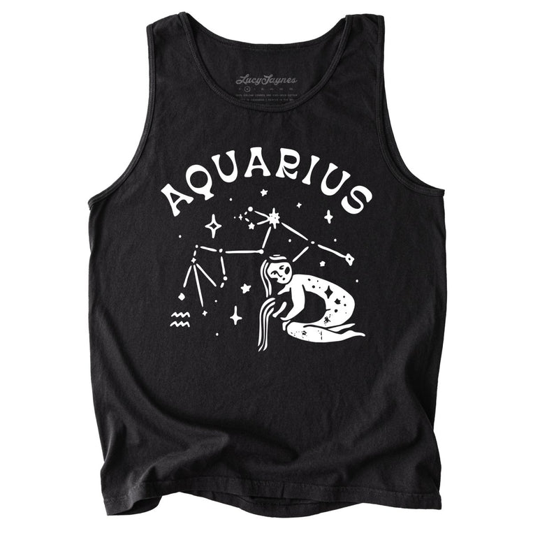 Aquarius Comfort Colors Graphic Tank Top