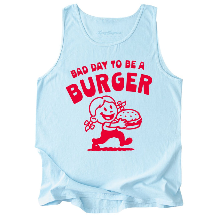 Bad Day To Be A Burger - Chambray - Tank Top