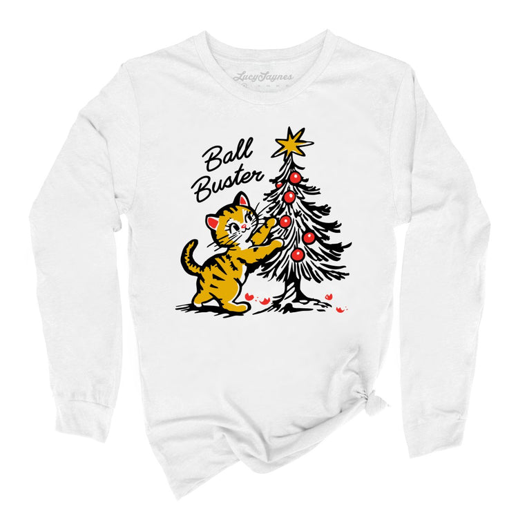 Ball Buster Graphic Long Sleeve Tee