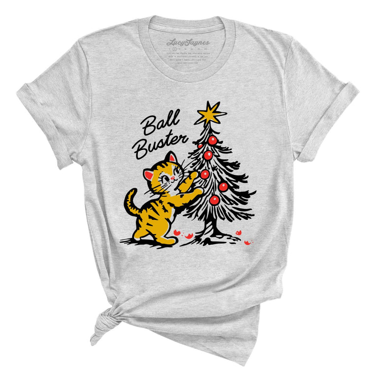 Ball Buster Graphic Tee - Athletic Heather