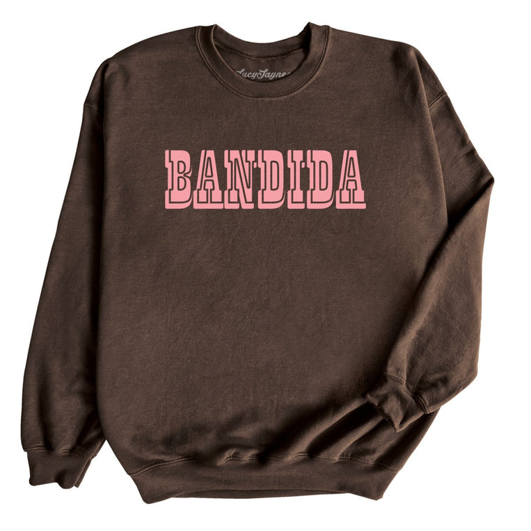 Bandida Graphic Sweatshirt - Dark Chocolate