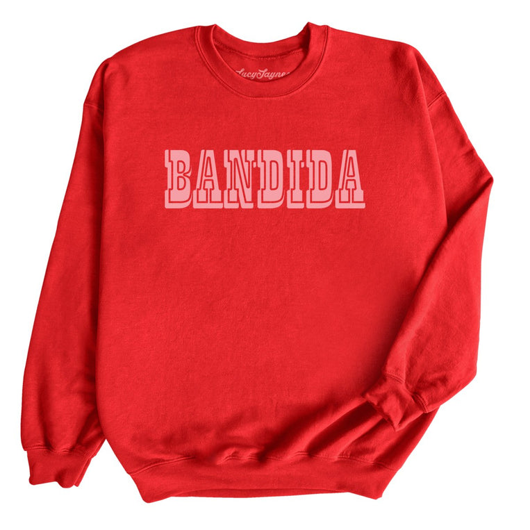 Bandida Graphic Sweatshirt - Red