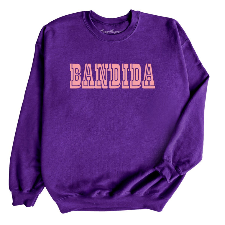 Bandida Graphic Sweatshirt - Purple