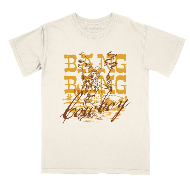 Bang Bang Cowboy Comfort Colors Graphic Tee