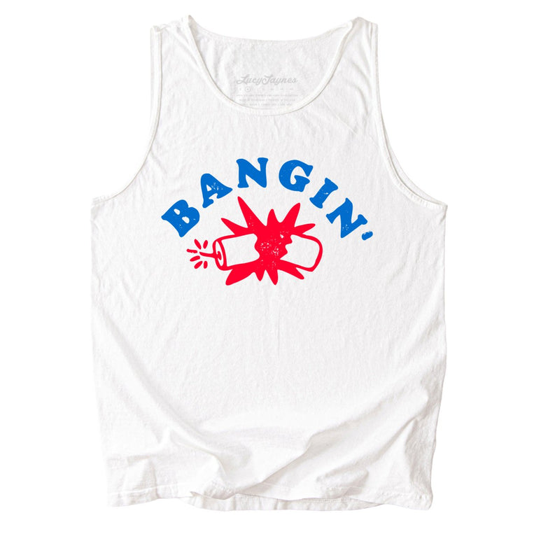 Bangin' Comfort Colors Graphic Tank Top