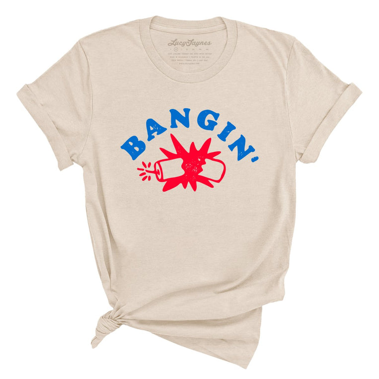 Bangin' Graphic Tee - Soft Cream