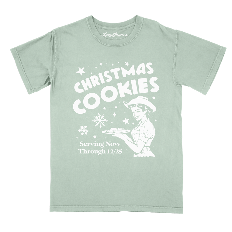 Christmas Cookies Comfort Colors Graphic Tee - Bay