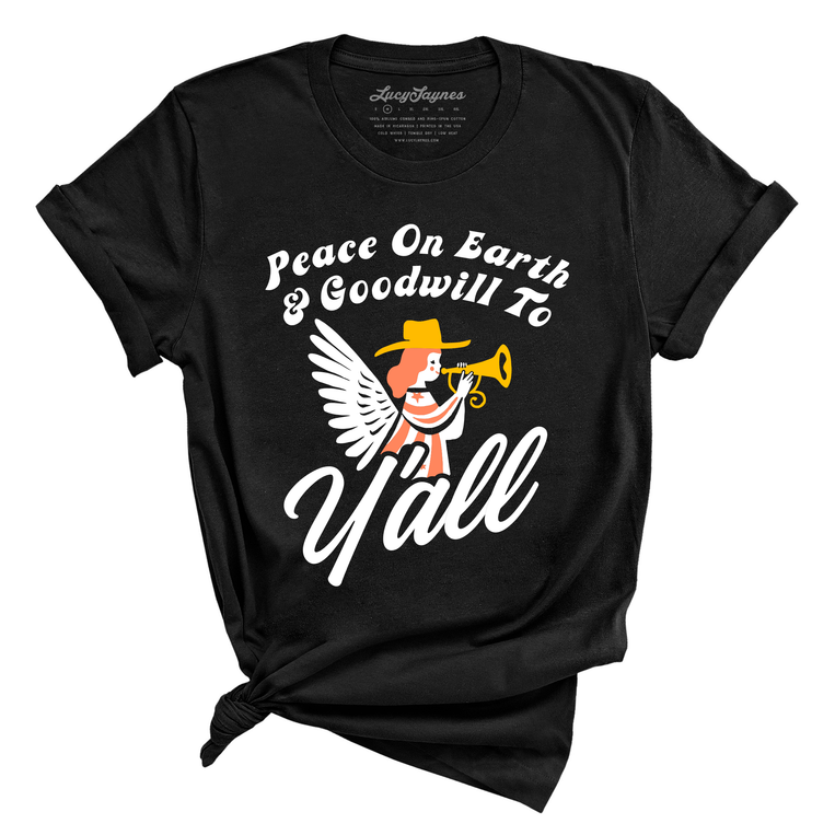 Goodwill To Y'all Graphic Tee - Black