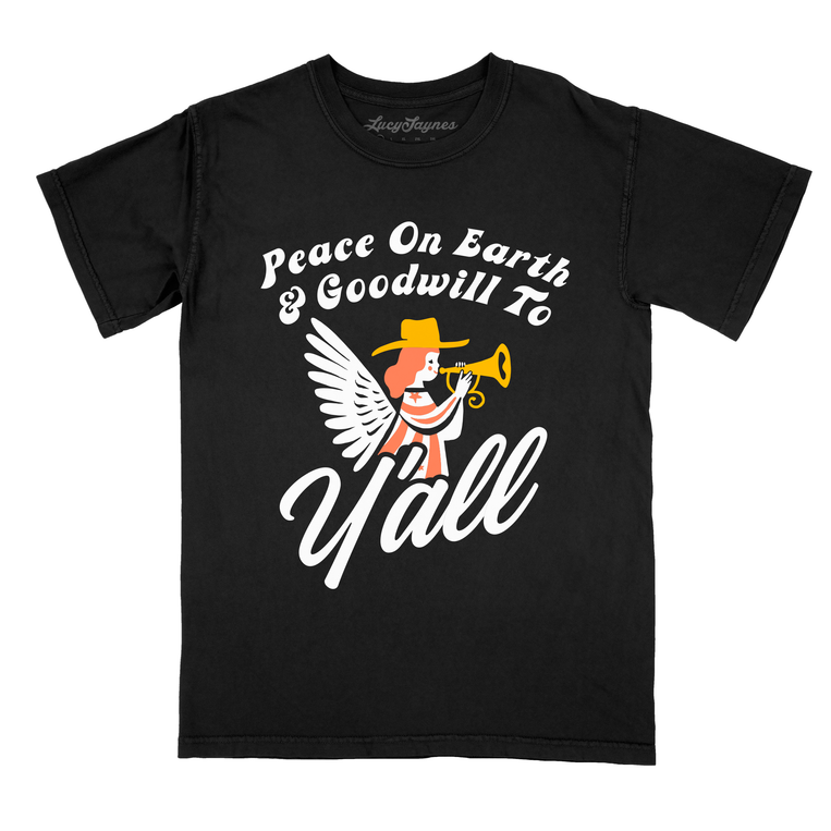 Goodwill To Y'all Comfort Colors Graphic Tee - Black