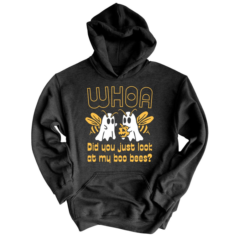 Boo Bees Graphic Hoodie - Charcoal Heather