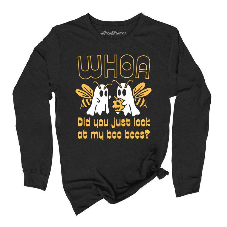 Boo Bees Graphic Long Sleeve Tee