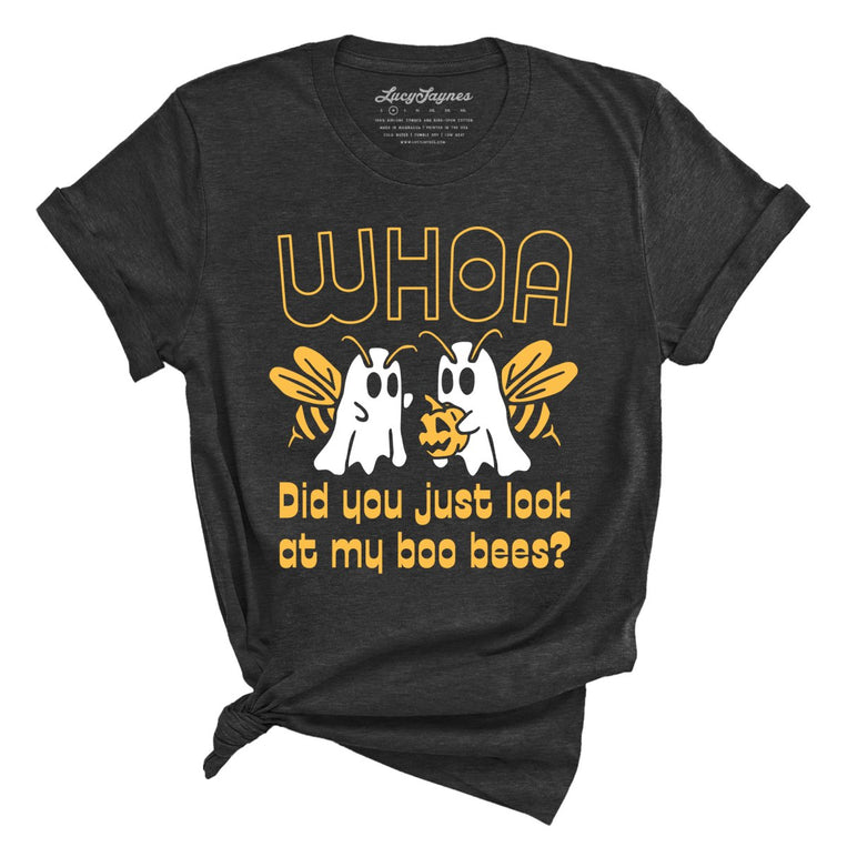 Boo Bees Graphic Tee - Dark Grey Heather