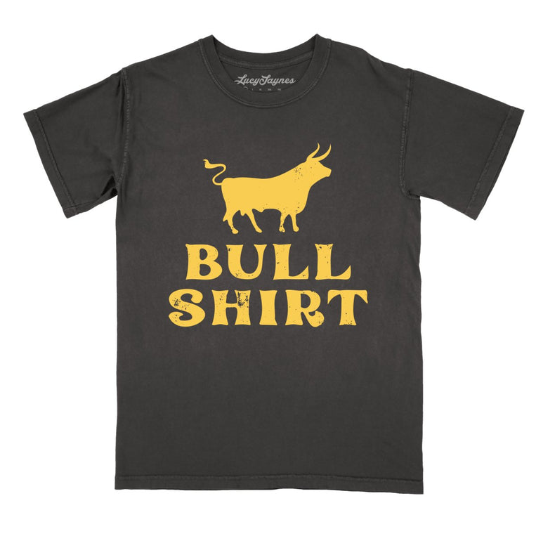 Bull Shirt Comfort Colors Graphic Tee - Pepper