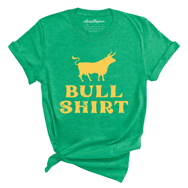 Bull Shirt Graphic Tee - Heather Kelly