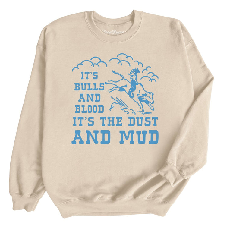 Bulls And Blood Graphic Sweatshirt - Sand