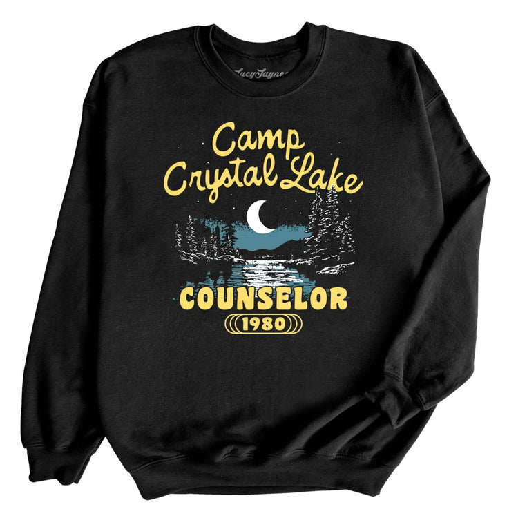 Camp Crystal Lake Counselor Graphic Sweatshirt