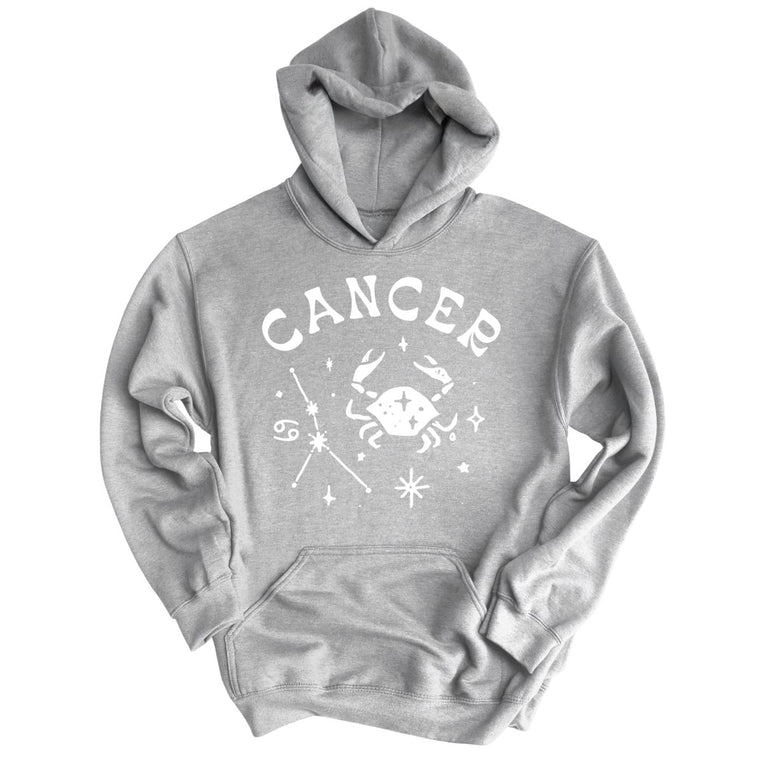 Cancer Graphic Hoodie - Sport Grey