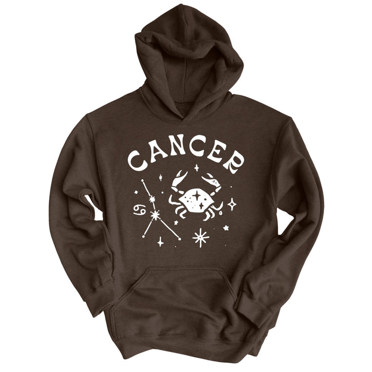 Cancer Graphic Hoodie - Dark Chocolate