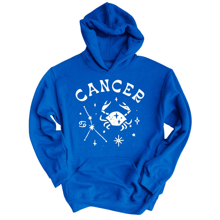 Cancer Graphic Hoodie - Royal
