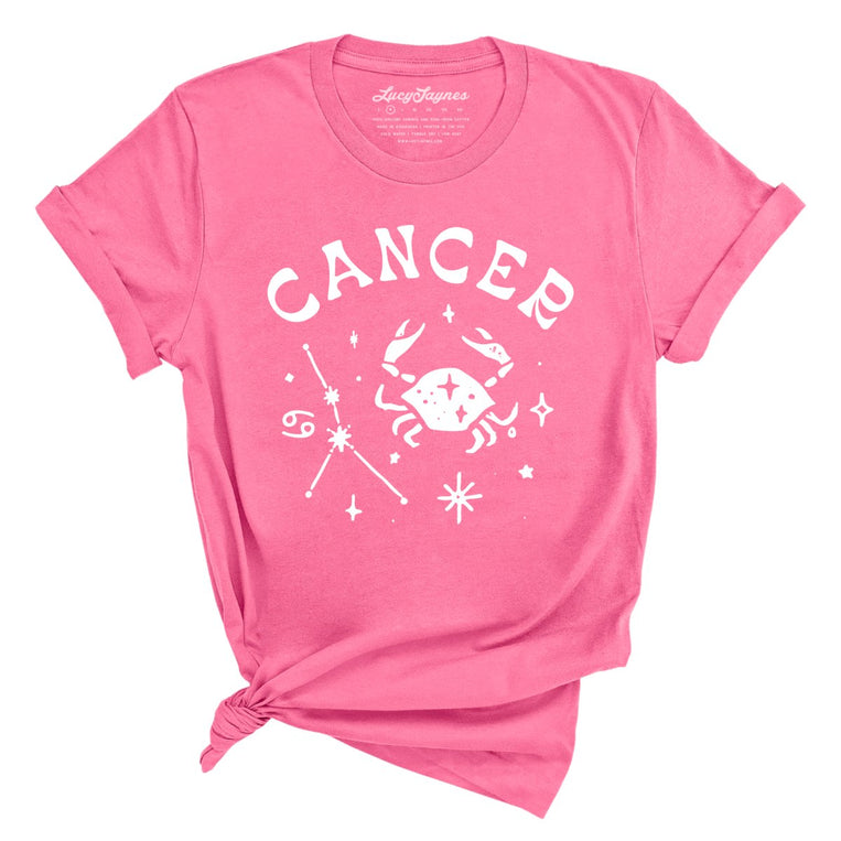 Cancer Graphic Tee - Charity Pink