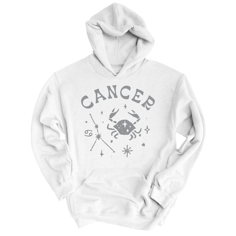 Cancer Graphic Hoodie - White