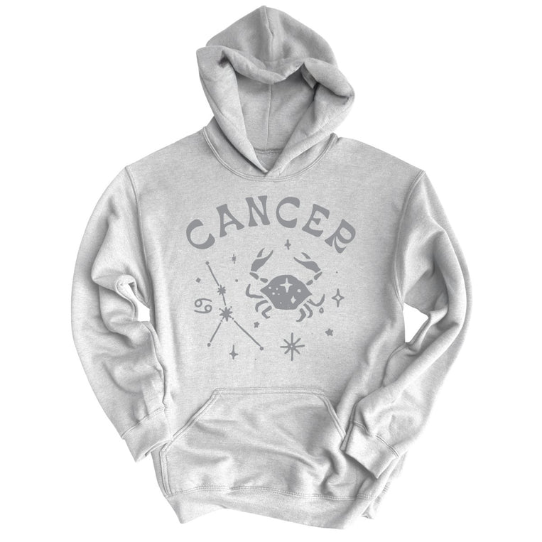 Cancer Graphic Hoodie - Ash