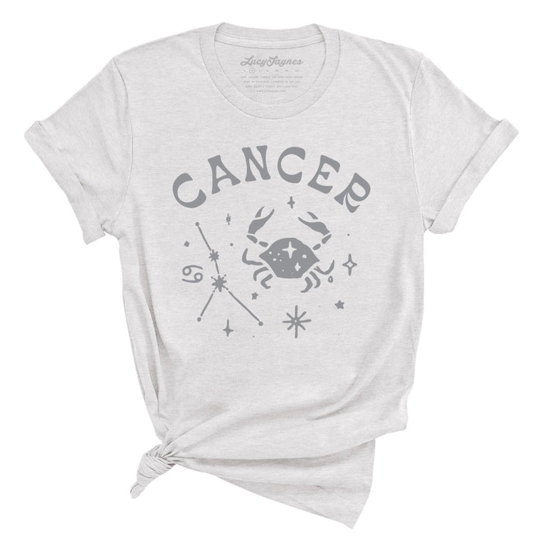 Cancer Graphic Tee - Ash