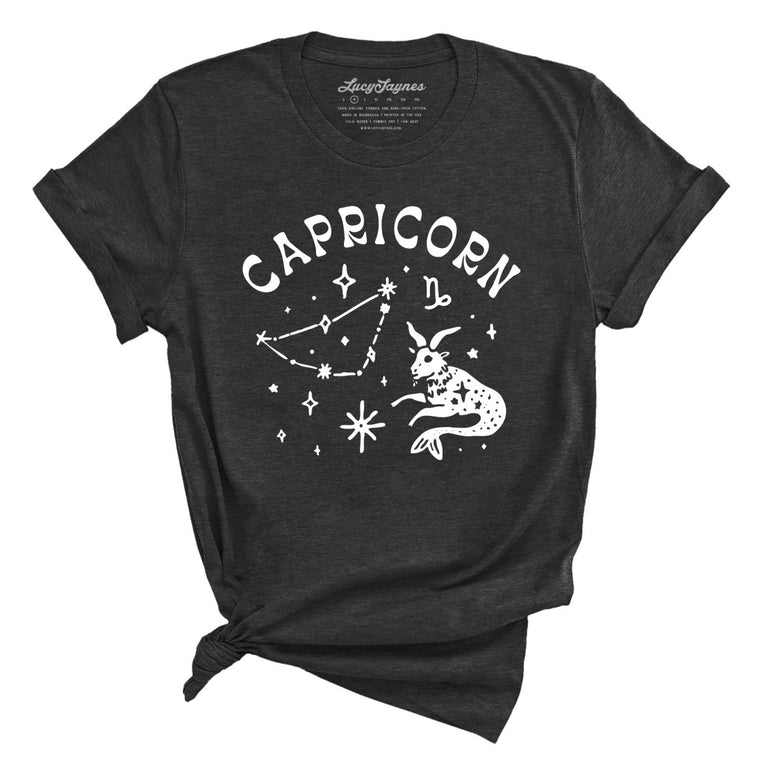 Capricorn Graphic Tee - Dark Grey Heather