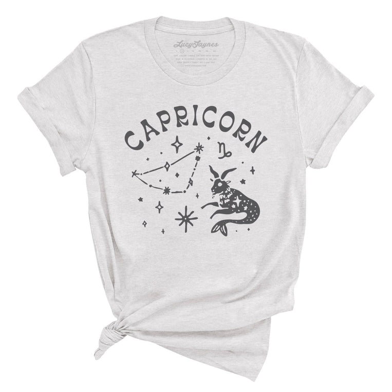 Capricorn Graphic Tee - Ash
