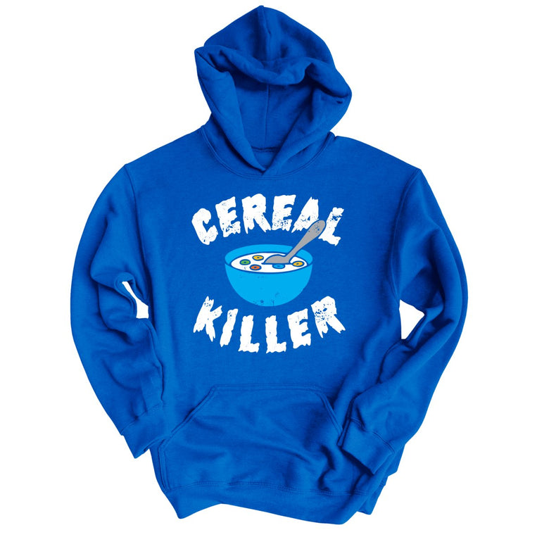 Cereal Killer Graphic Hoodie - Royal