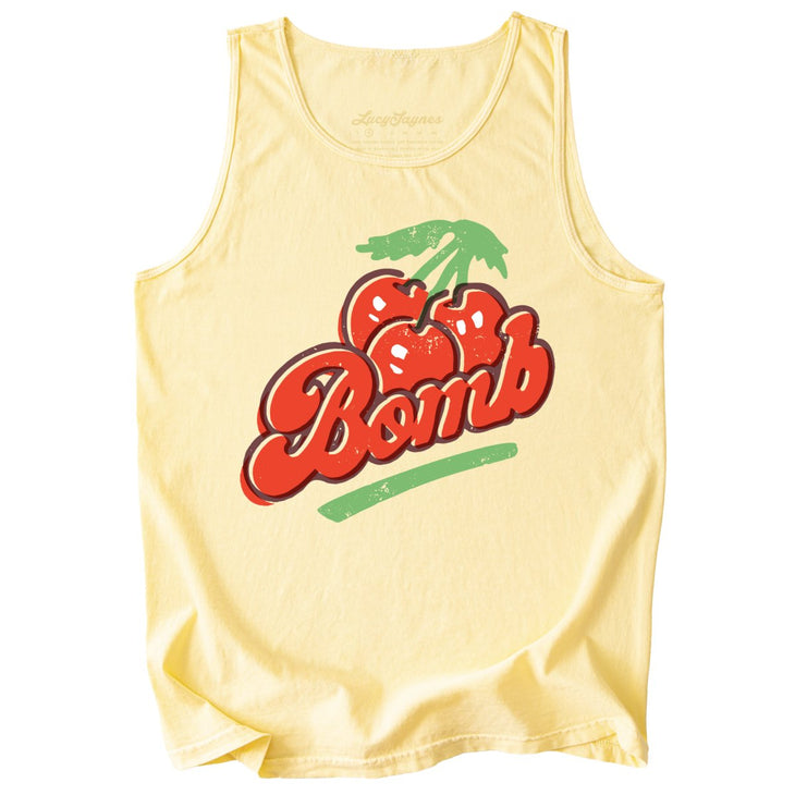 Cherry Bomb Comfort Colors Tank Top