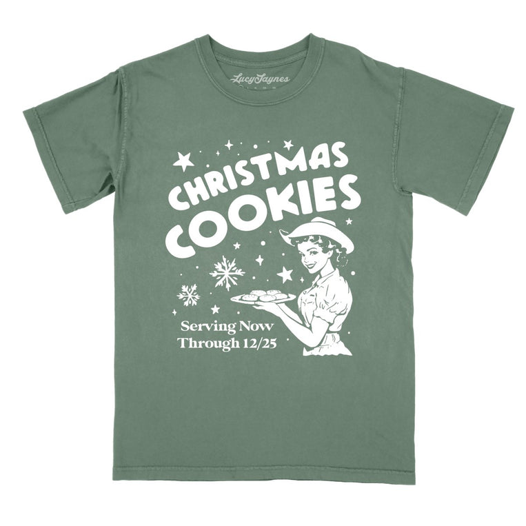 Christmas Cookies Comfort Colors Graphic Tee