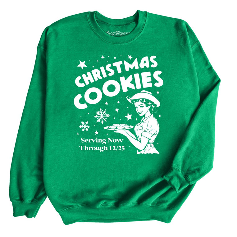 Christmas Cookies Graphic Sweatshirt