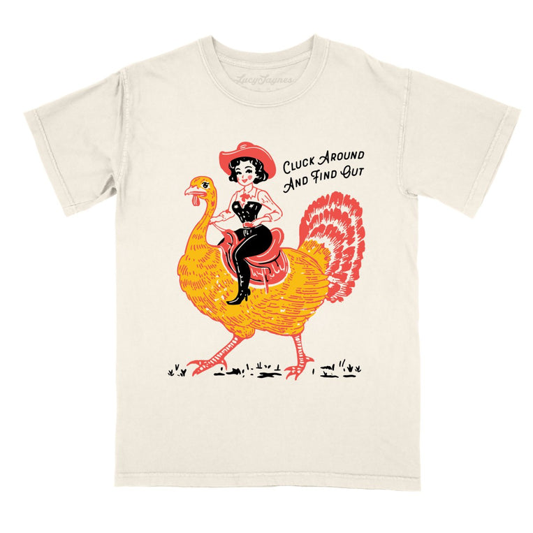 Cluck Around & Find Out Comfort Colors Graphic Tee