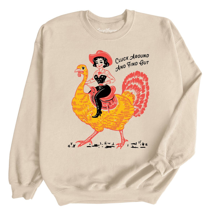 Cluck Around & Find Out Graphic Sweatshirt