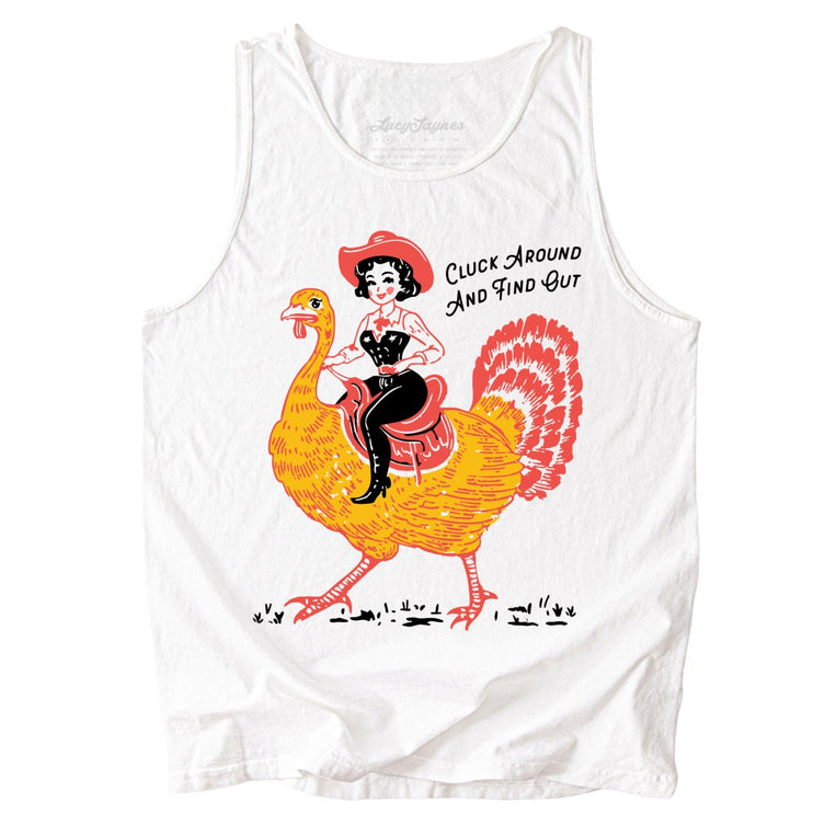 Cluck Around & Find Out Comfort Colors Graphic Tank Top