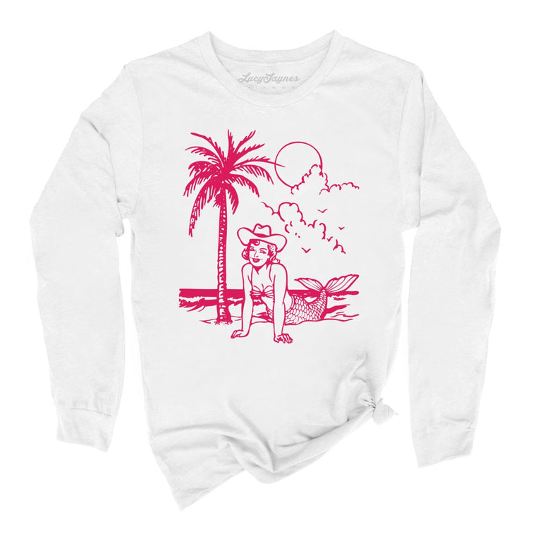Coastal Cowgirl Graphic Long Sleeve Tee