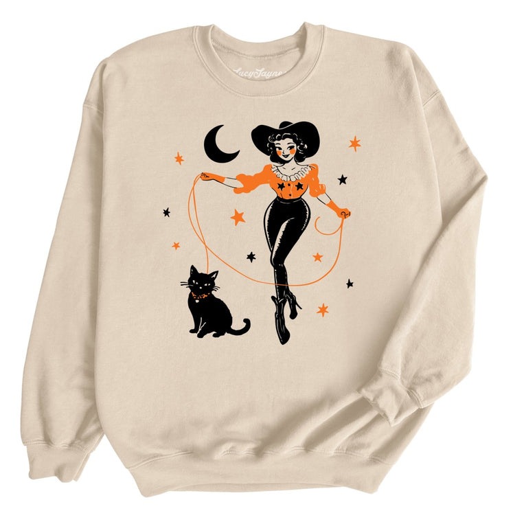 Cowgirl Witch Graphic Sweatshirt
