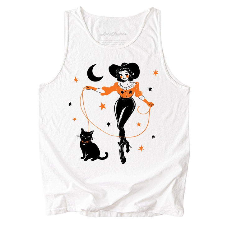 Cowgirl Witch Comfort Colors Tank Top