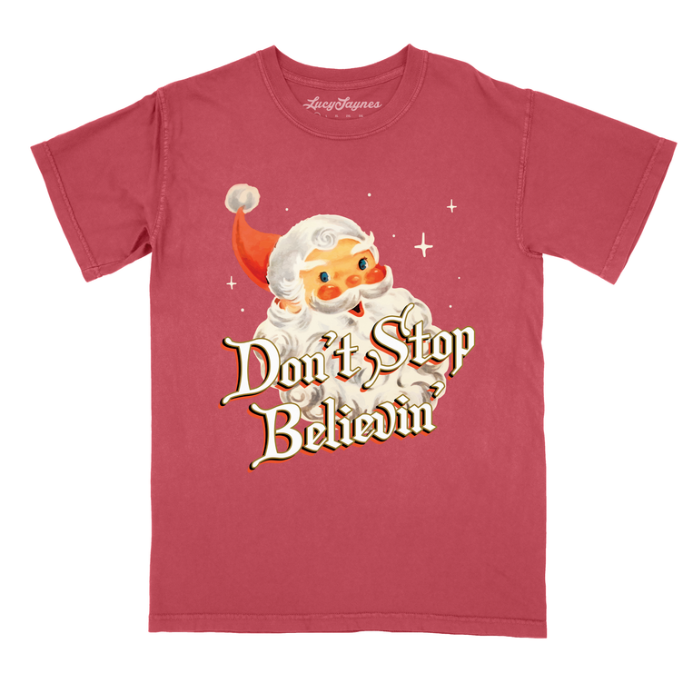 Don't Stop Believin' Comfort Colors Graphic Tee