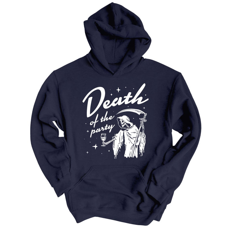 Death Of The Party Graphic Hoodie - Classic Navy