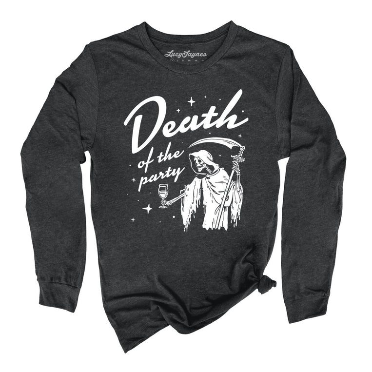 Death Of The Party Graphic Long Sleeve Tee