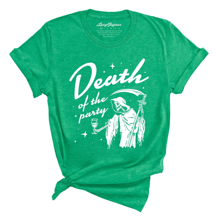 Death Of The Party Graphic Tee - Heather Kelly