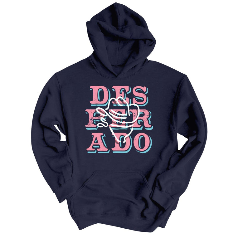 Desperado Graphic Hoodie - Classic Navy