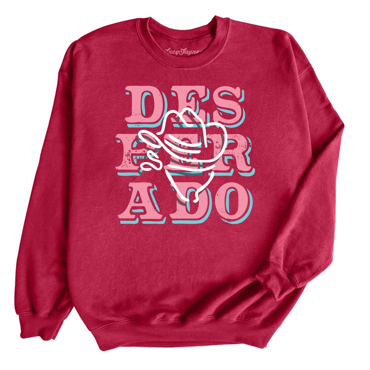 Desperado Graphic Sweatshirt - Cardinal Red
