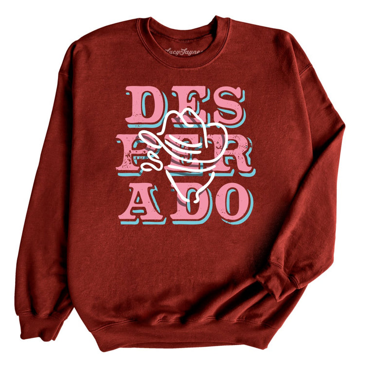 Desperado Graphic Sweatshirt - Garnet